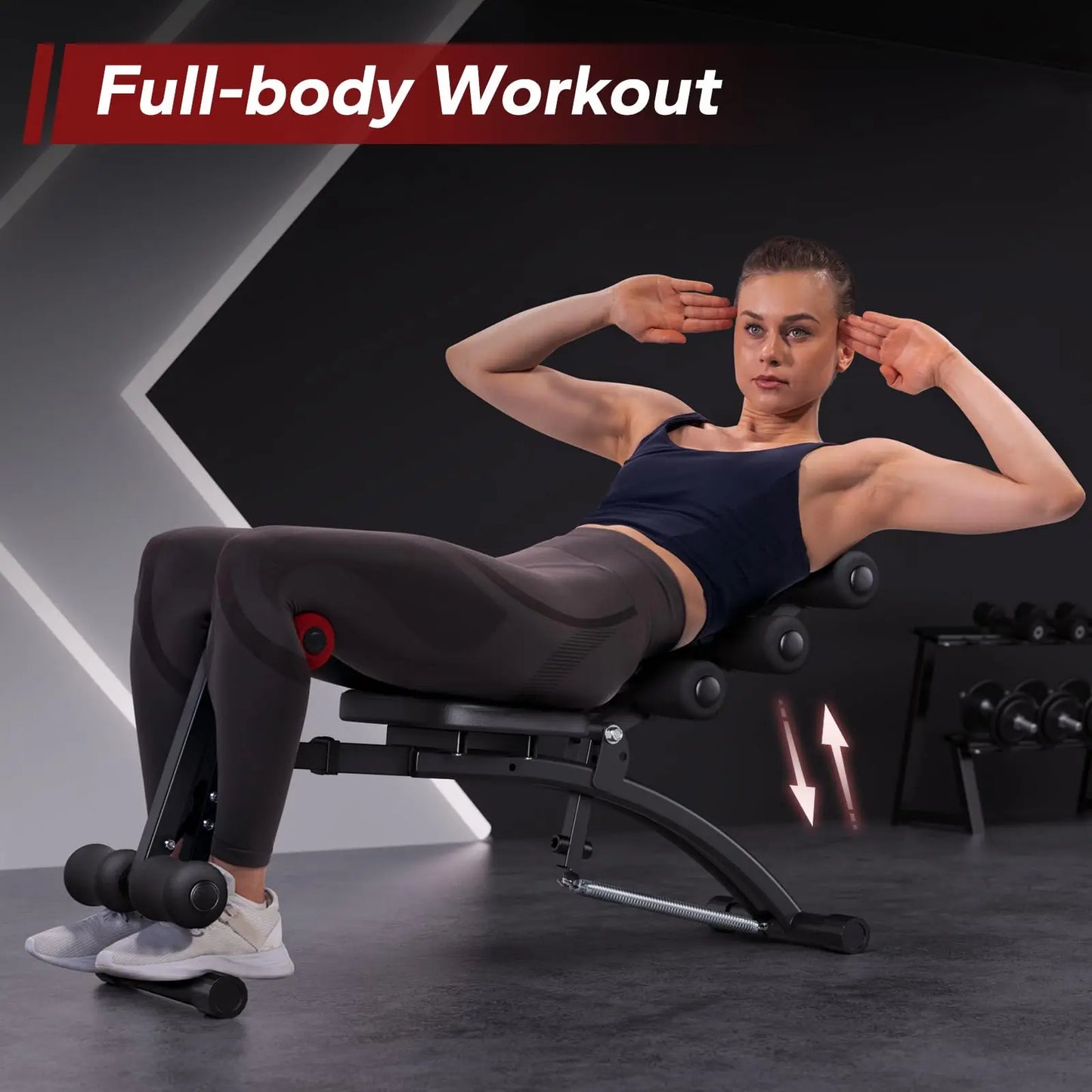 Multi-Functional Adjustable Ab Trainer & Workout Bench