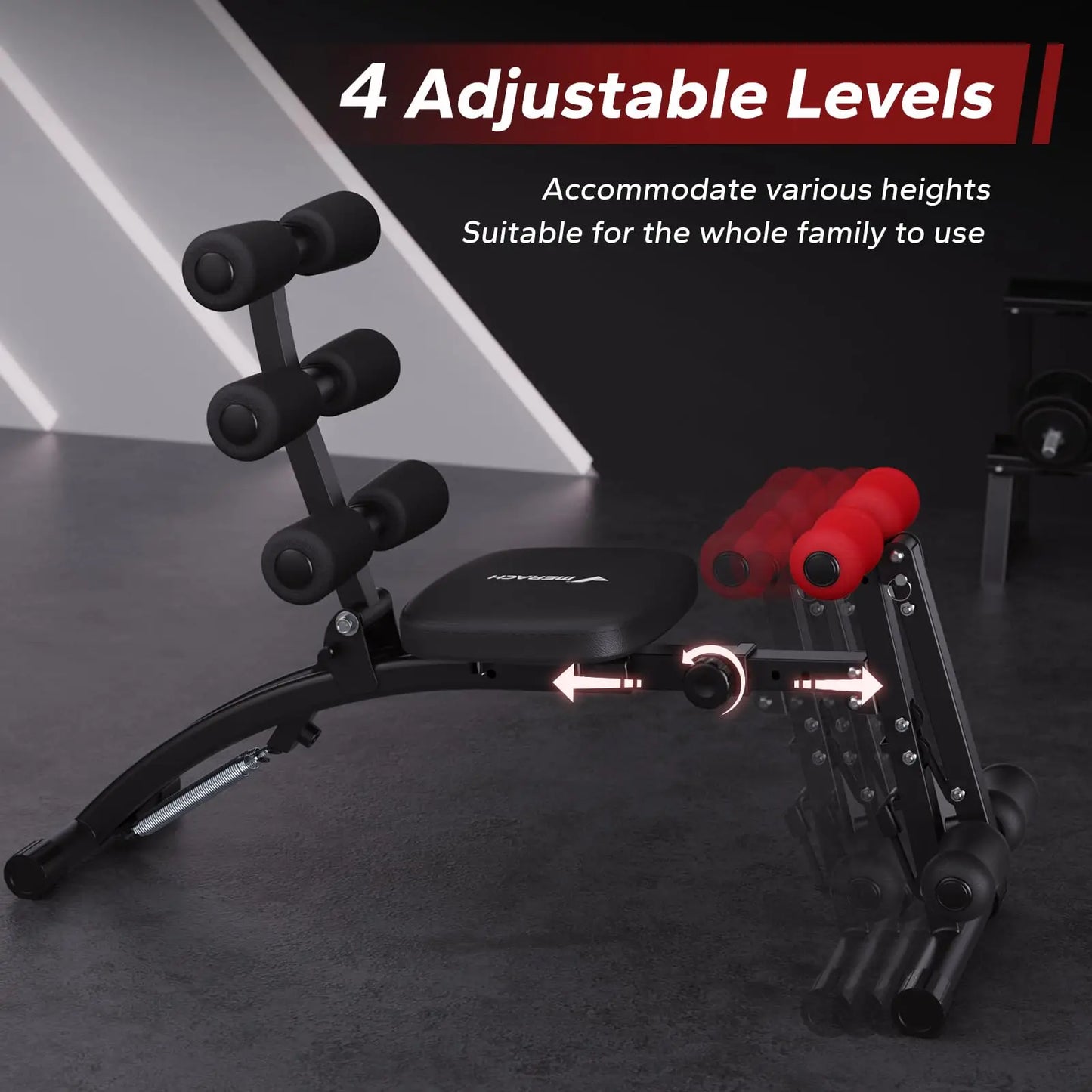 Multi-Functional Adjustable Ab Trainer & Workout Bench