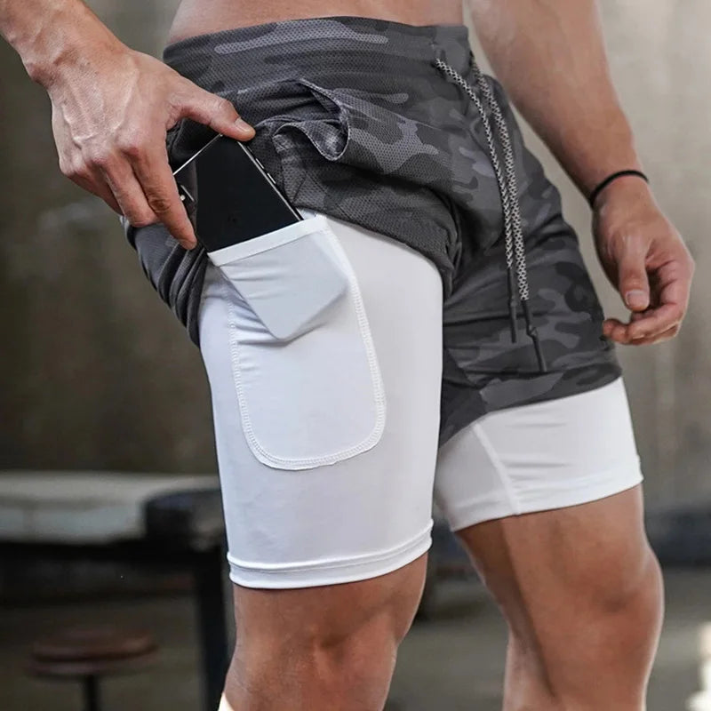 Shorts Quick Drying Running For Workout, Gym, Exercise