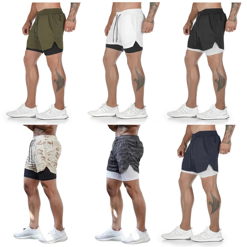 Shorts Quick Drying Running For Workout, Gym, Exercise