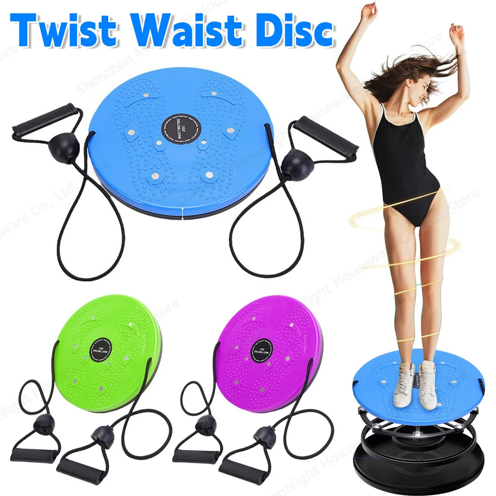 Magnet Waist Twisting Disc with Pull Rope