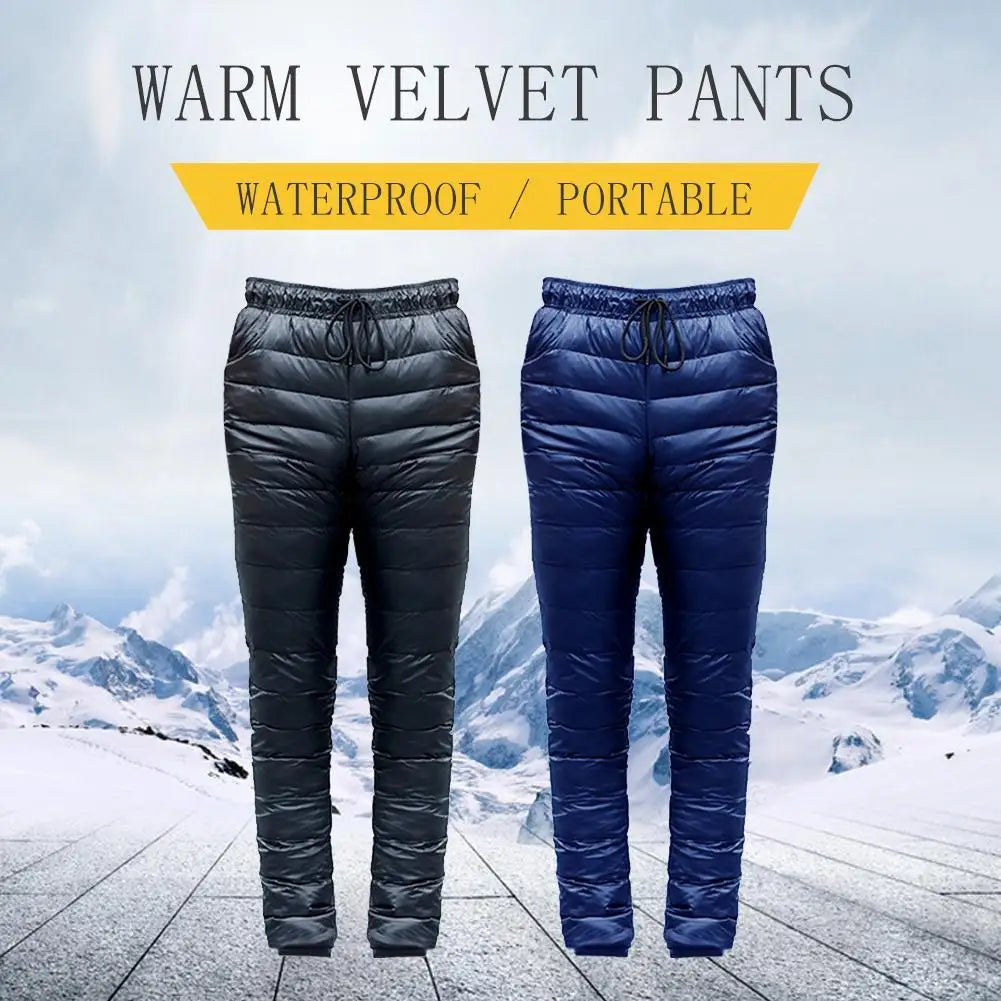 Waterproof Thermal Goose Down Pants