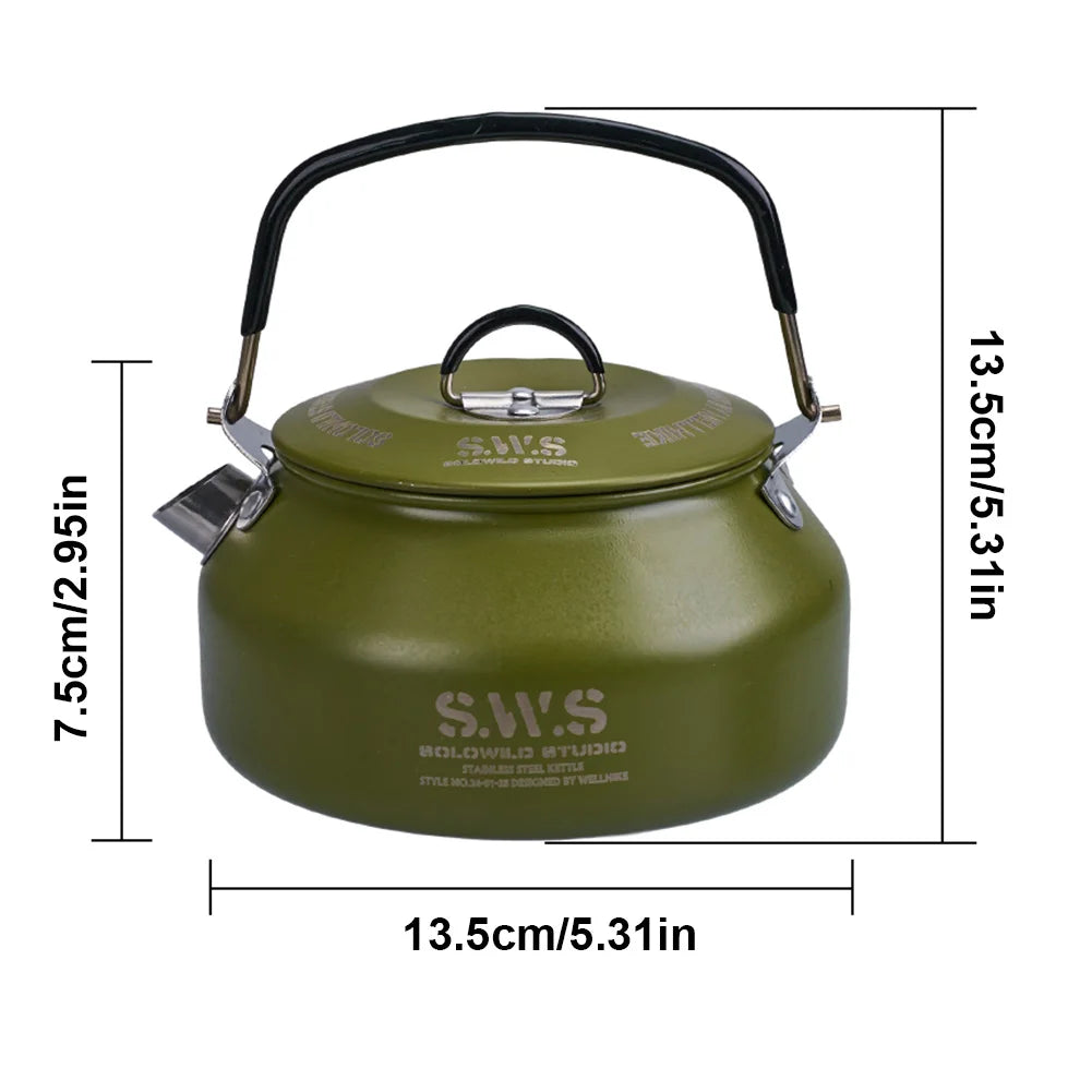 0.8L (27 oz) Anti-Slip Water Kettle with Handle