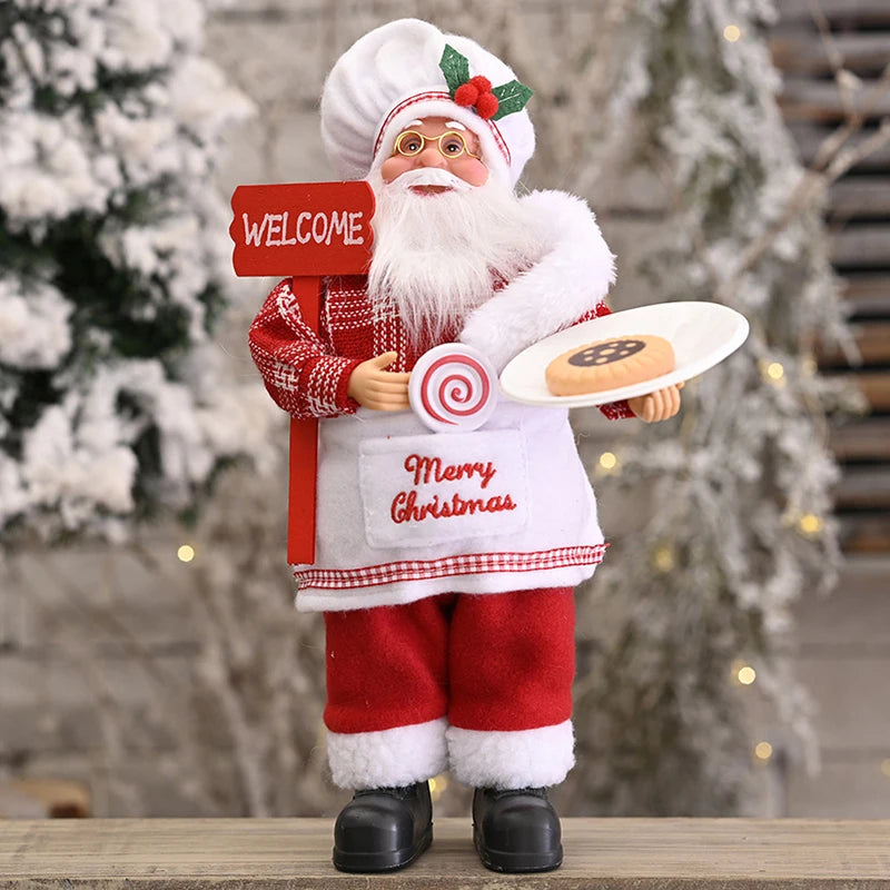 Santa Claus Toy With Gift Bag