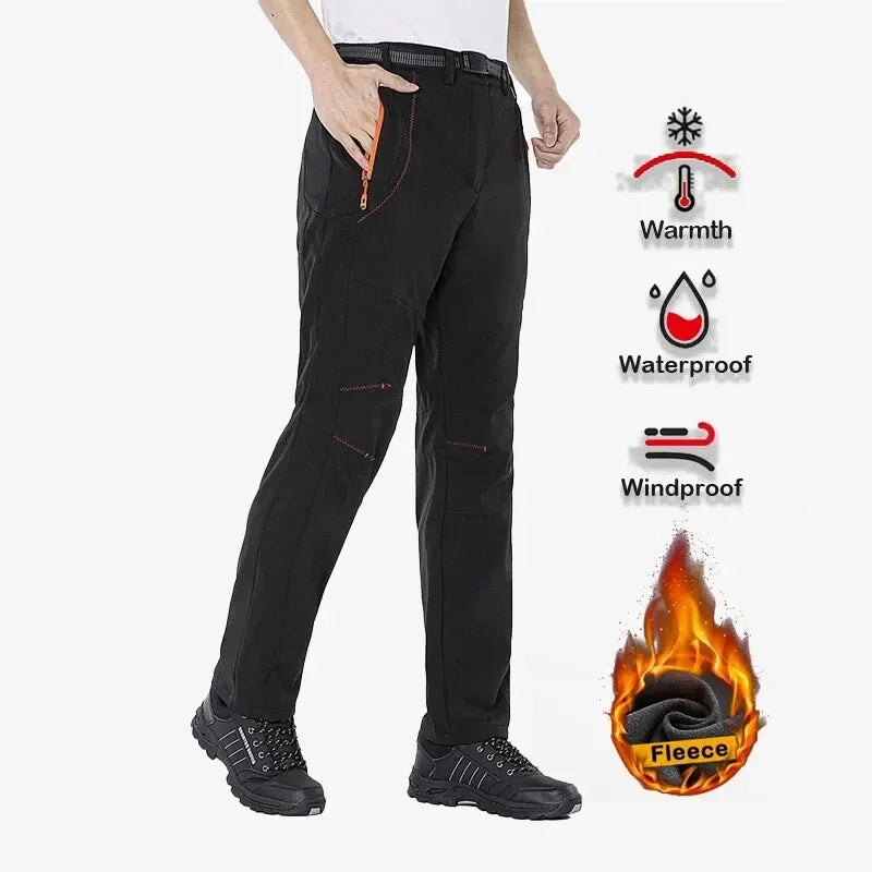 Waterproof Fleece Hiking Pants