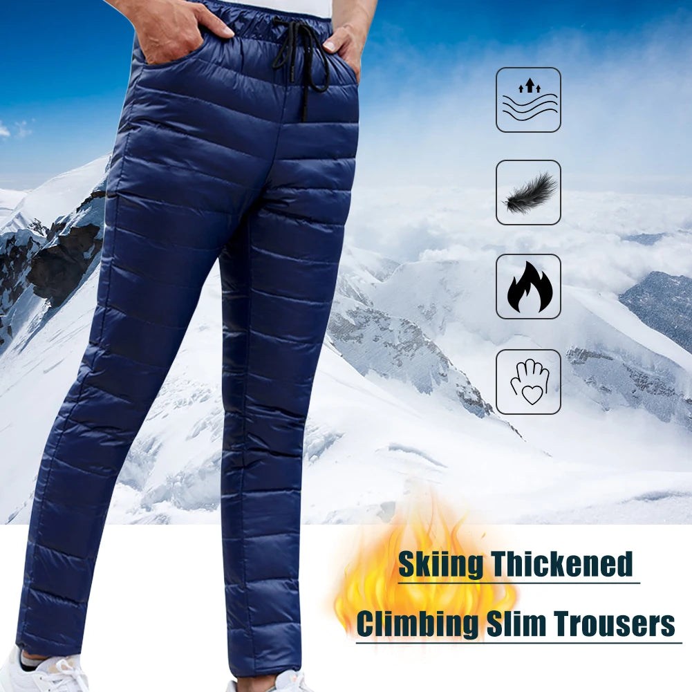 Waterproof Thermal Goose Down Pants