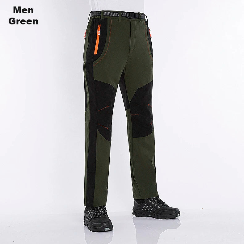 Waterproof Fleece Hiking Pants