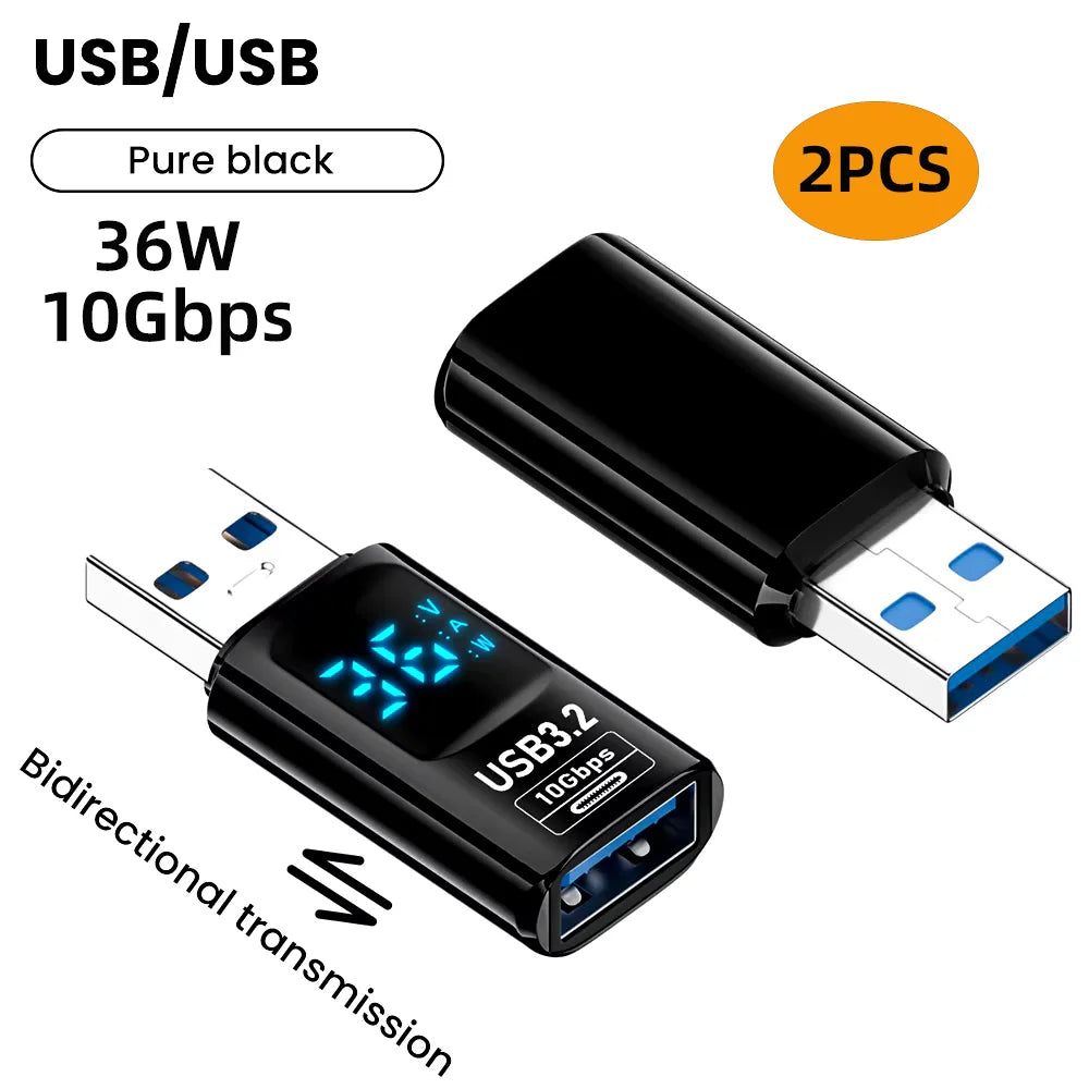 USB 3.2 Digital Display Adapter with 10Gbps Fast Charging Data Transfer For PC Laptop