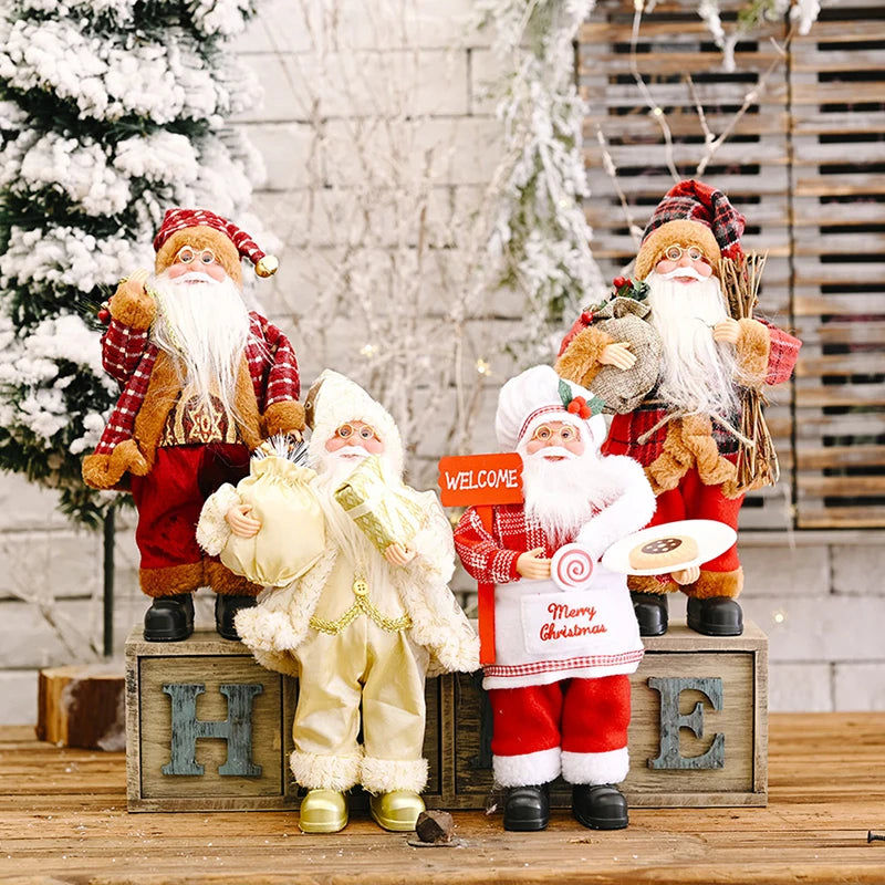 Santa Claus Toy With Gift Bag