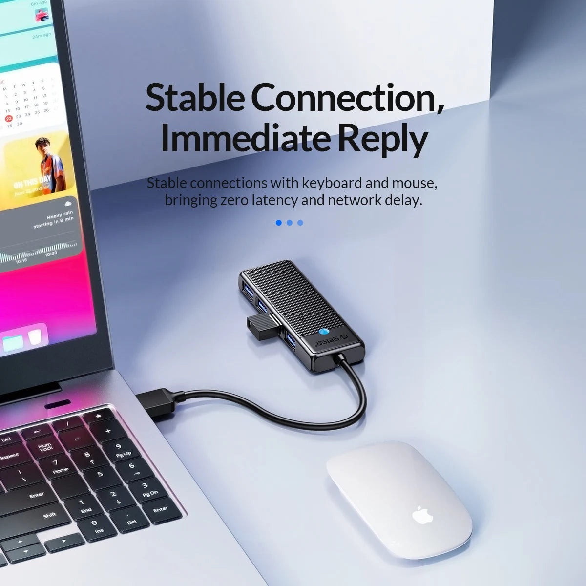 4-Port USB HUB Splitter and Expansion Dock