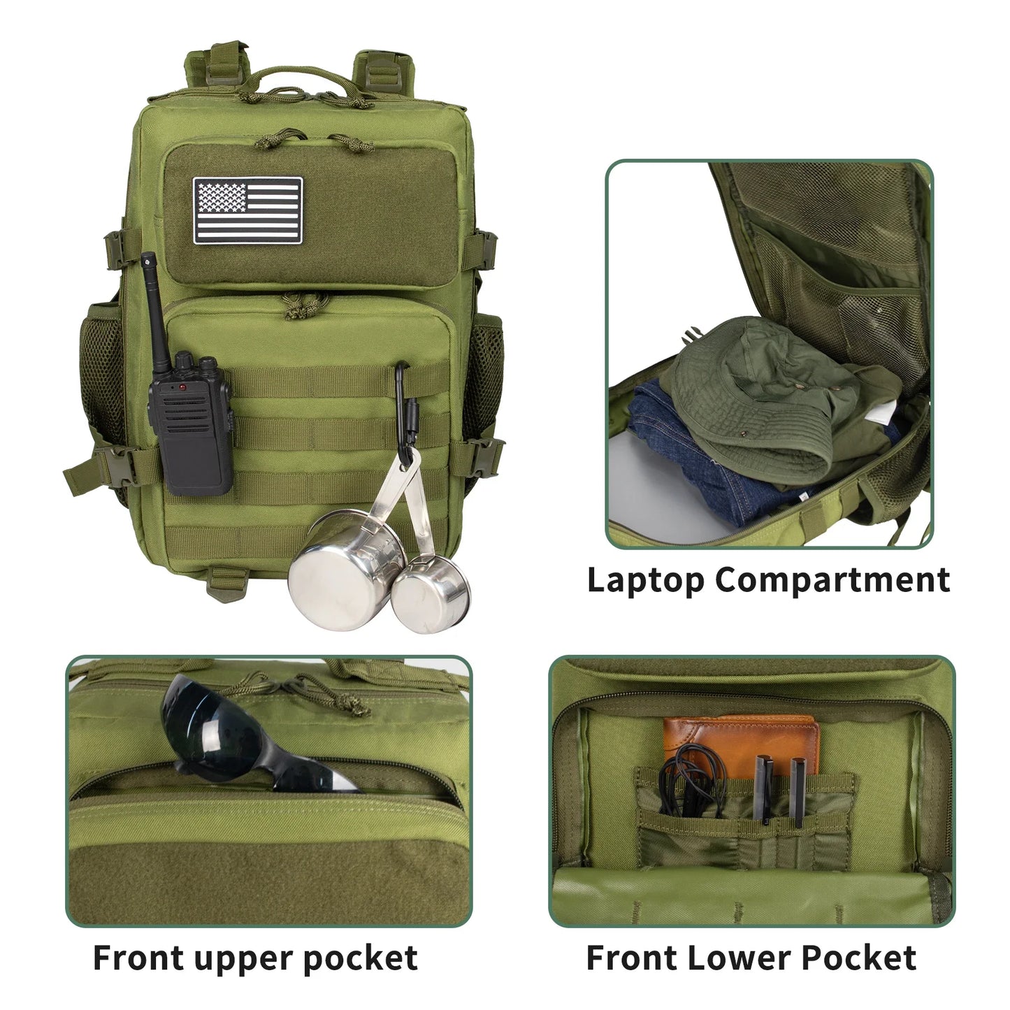 25L Tactical Backpack