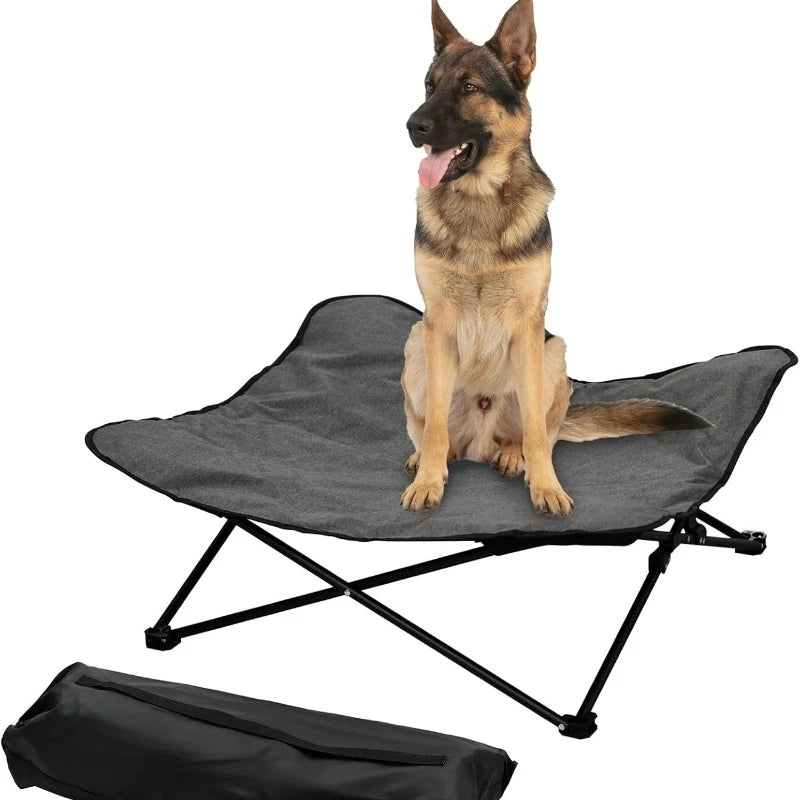 Portable Raised Pet Bed Pet with Carrying Bag