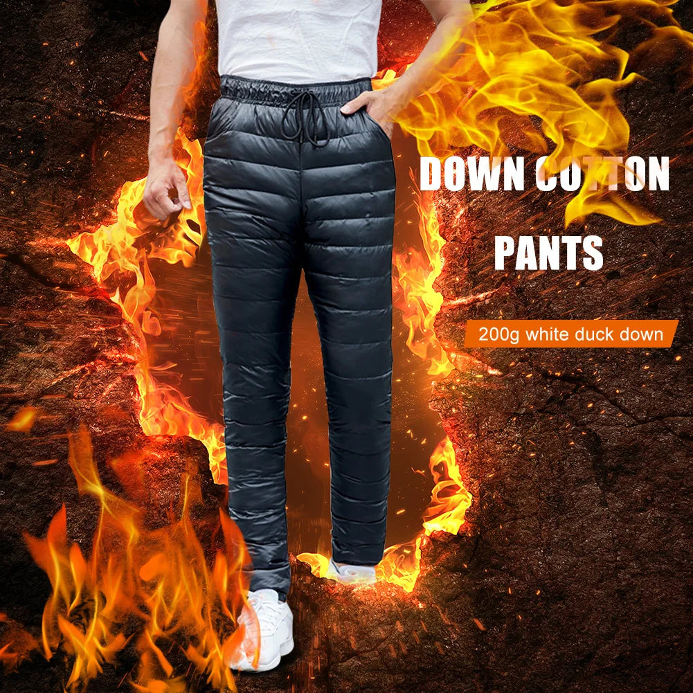 Waterproof Thermal Goose Down Pants