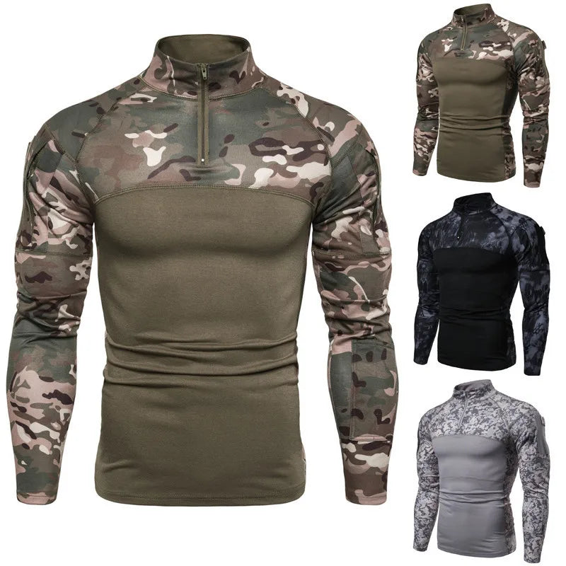 Men's Long Sleeve Camouflage Shirt