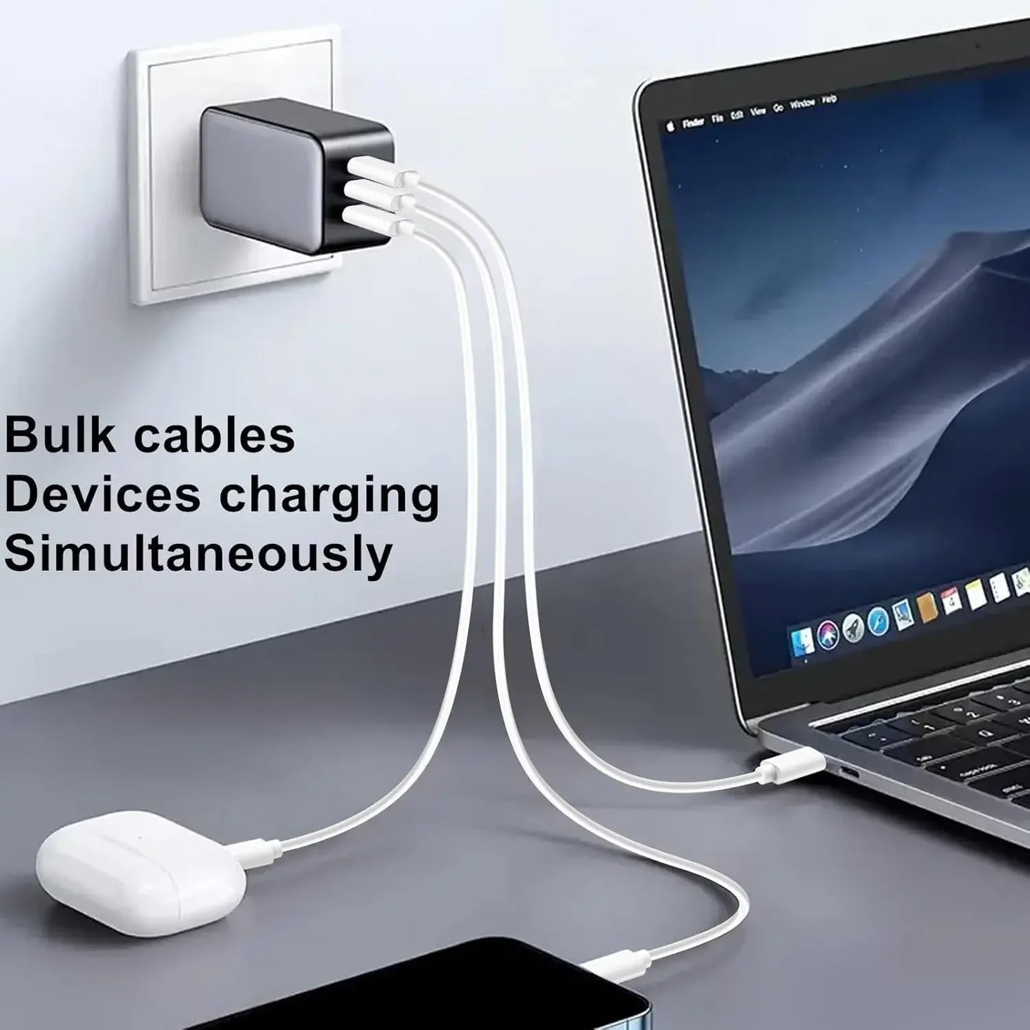 10-Pack USB C Charger Cable