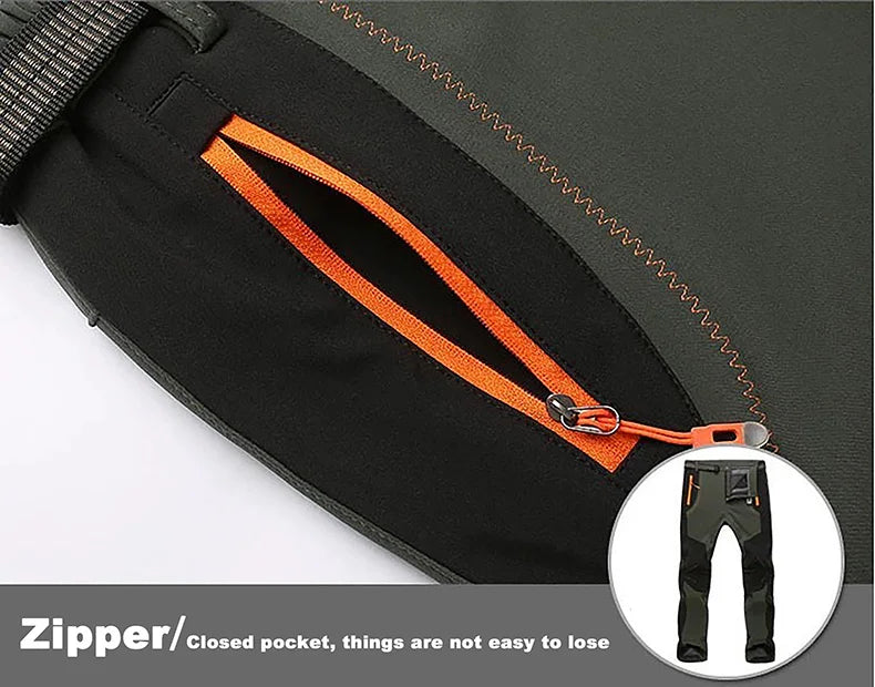 Waterproof Fleece Hiking Pants