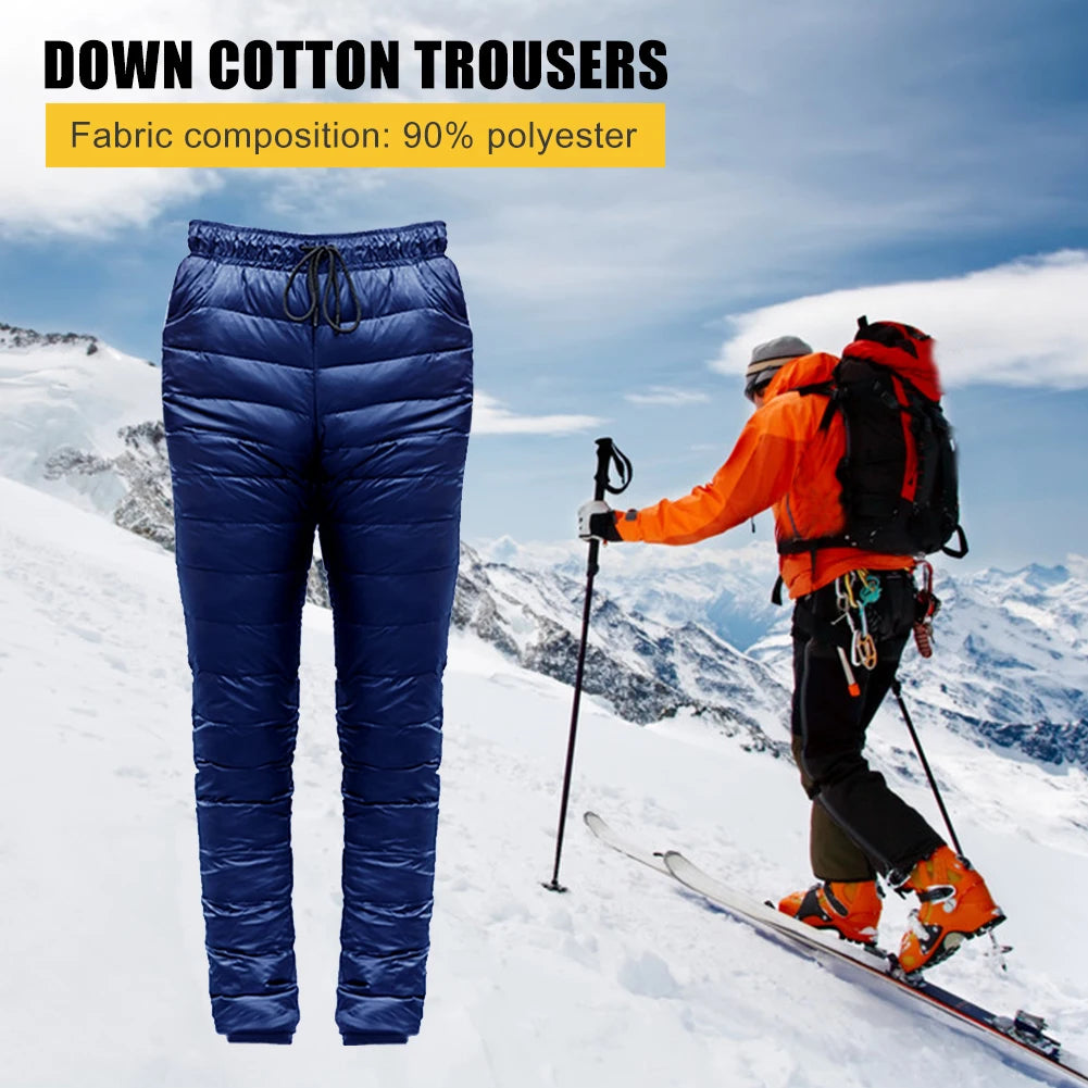 Waterproof Thermal Goose Down Pants