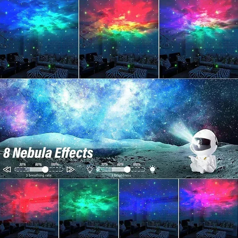 Starry Nebula Ceiling LED Night Light Projector