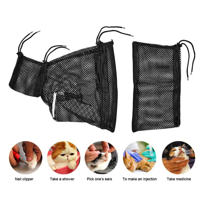 Cat Bathing & Grooming Shower Bag