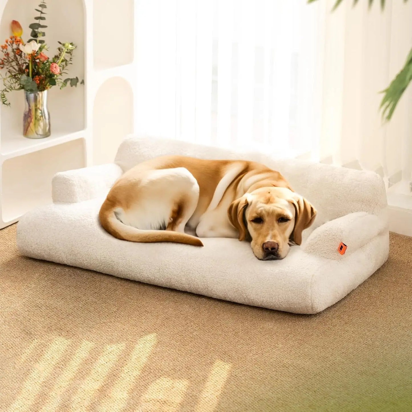 Dog Sofa Bed with Removable Washable Cover