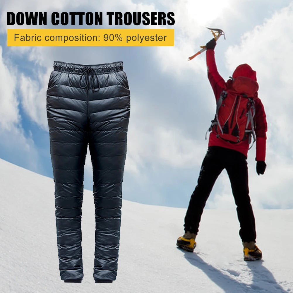 Waterproof Thermal Goose Down Pants