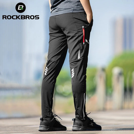 Hight Elasticity Sports Pants Reflective Trousers