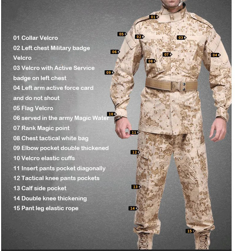 Men's Camouflage Tactical Suit