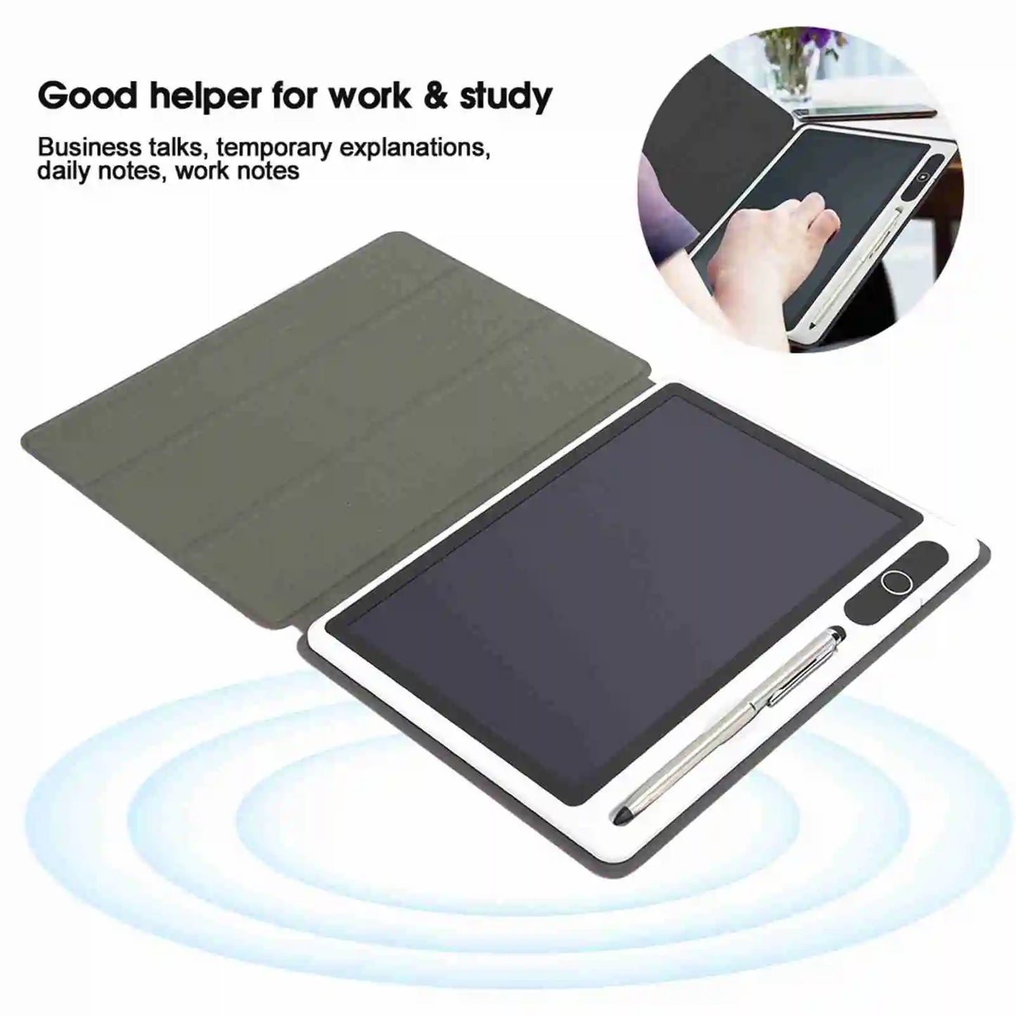 Electronic Notepad and LCD Drawing Pad with 9 Inch Hand Painting Tool