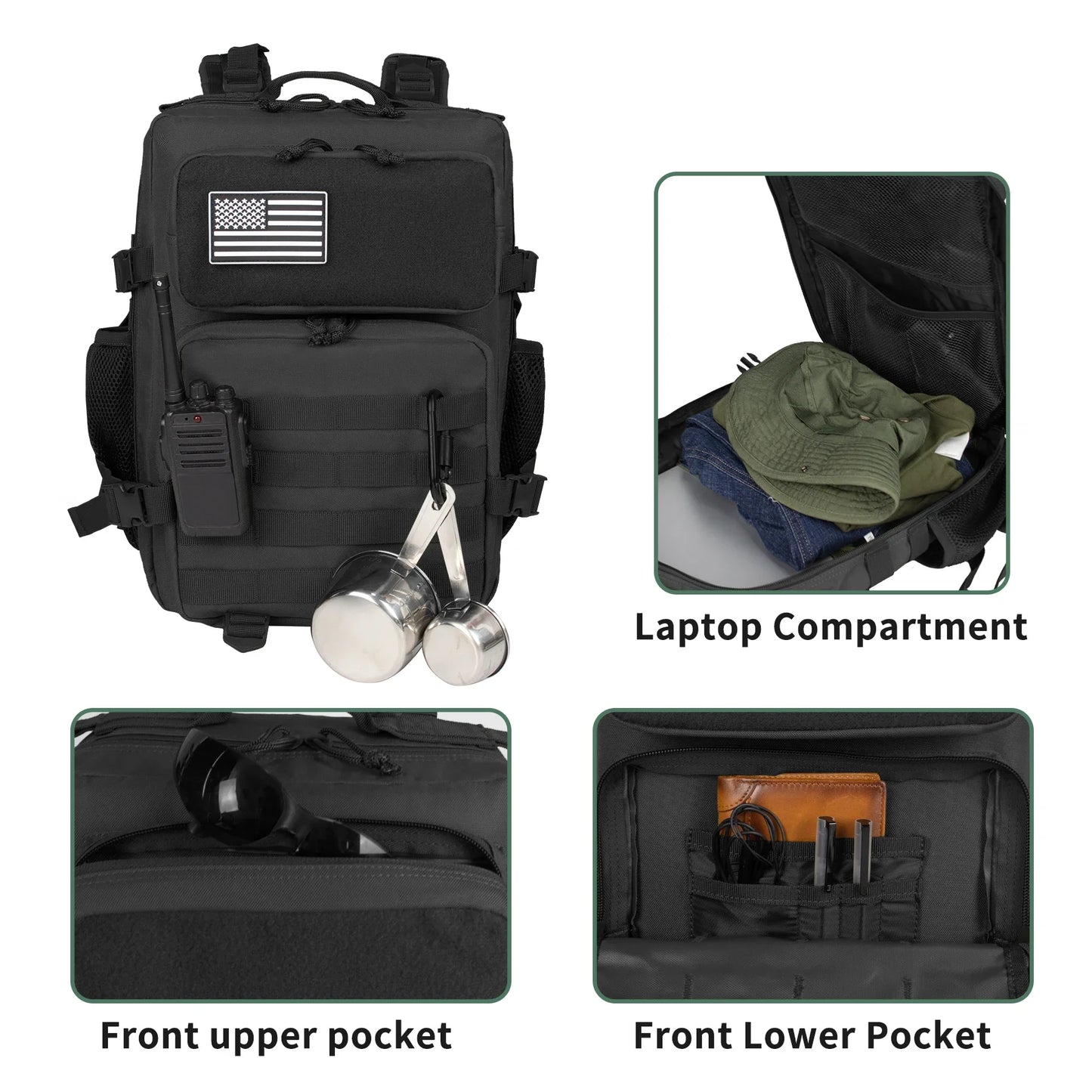 25L Tactical Backpack