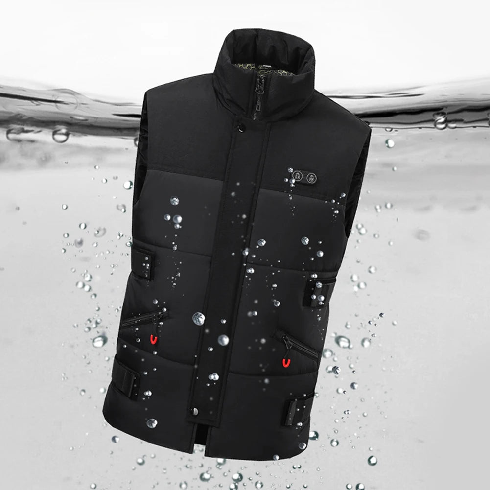 USB Heated Winter Waistcoat for Men and Women