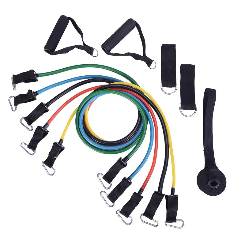 11-Piece Resistance Bands Set