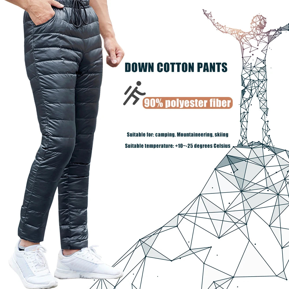 Waterproof Thermal Goose Down Pants