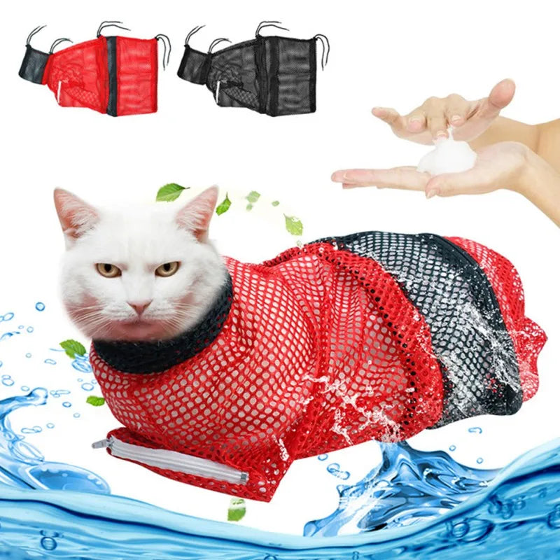 Cat Bathing & Grooming Shower Bag