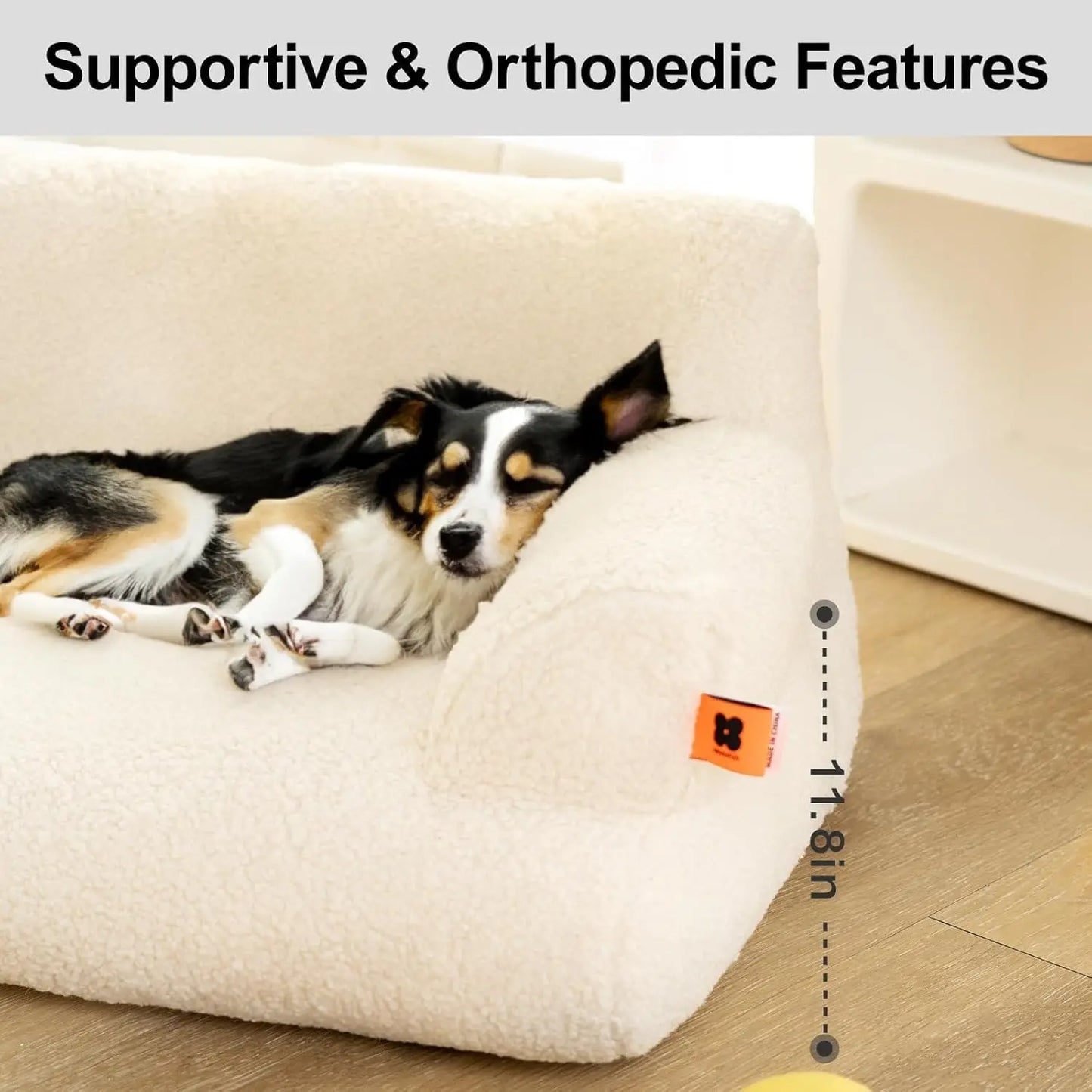 Dog Sofa Bed with Removable Washable Cover