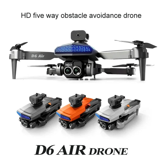 2025 D6 Mini Drone with 8K HD Camera and Obstacle Avoidance for Aerial Photography