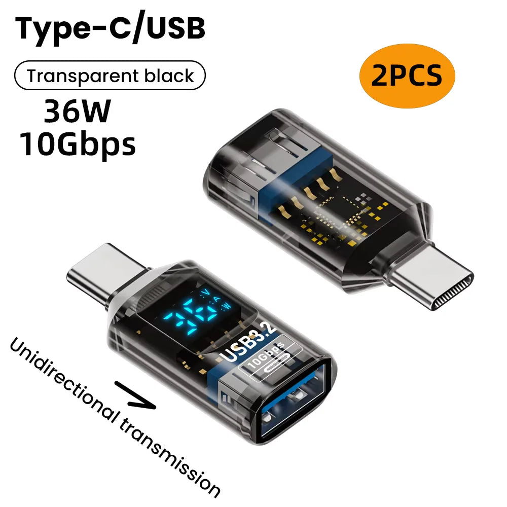 USB 3.2 Digital Display Adapter with 10Gbps Fast Charging Data Transfer For PC Laptop