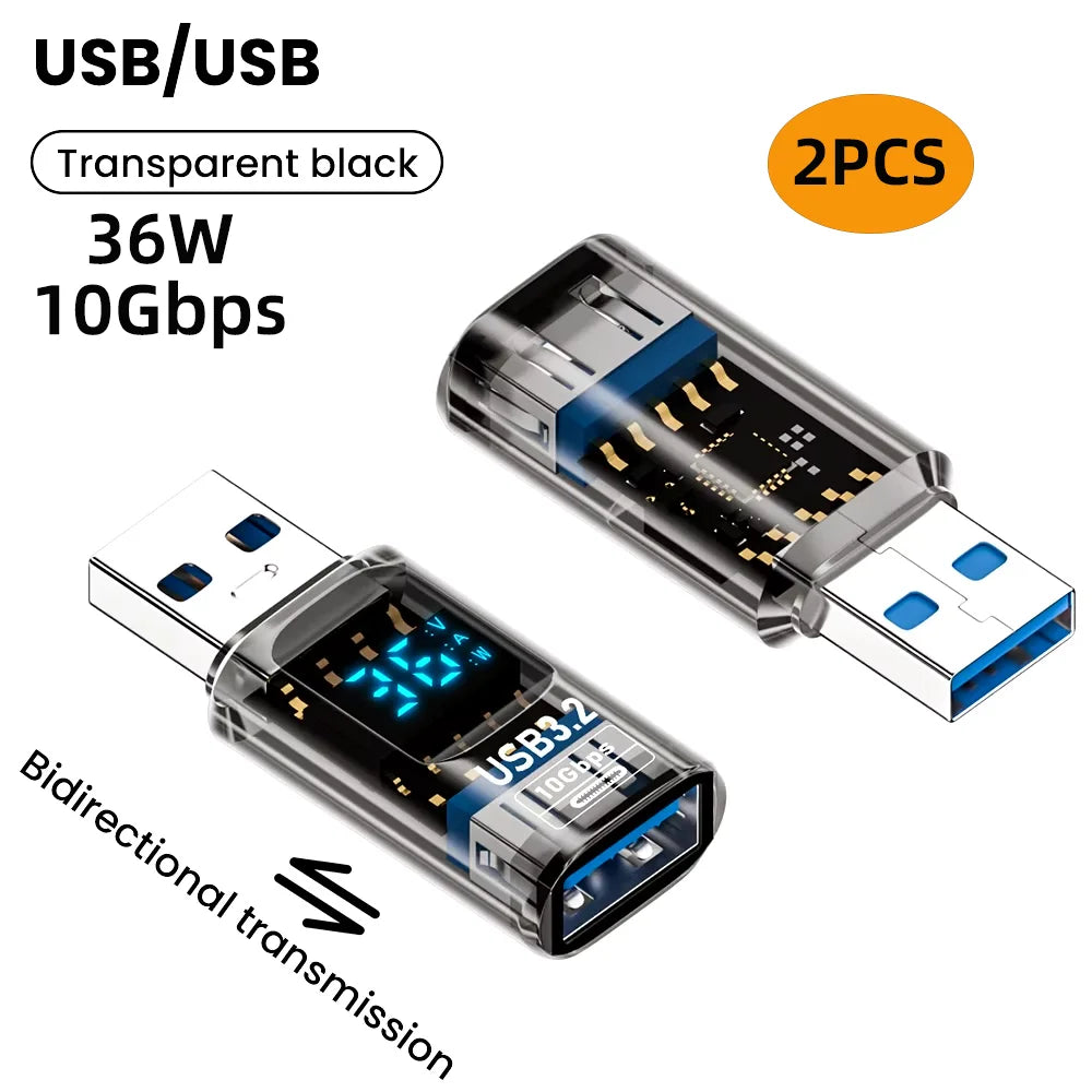 USB 3.2 Digital Display Adapter with 10Gbps Fast Charging Data Transfer For PC Laptop