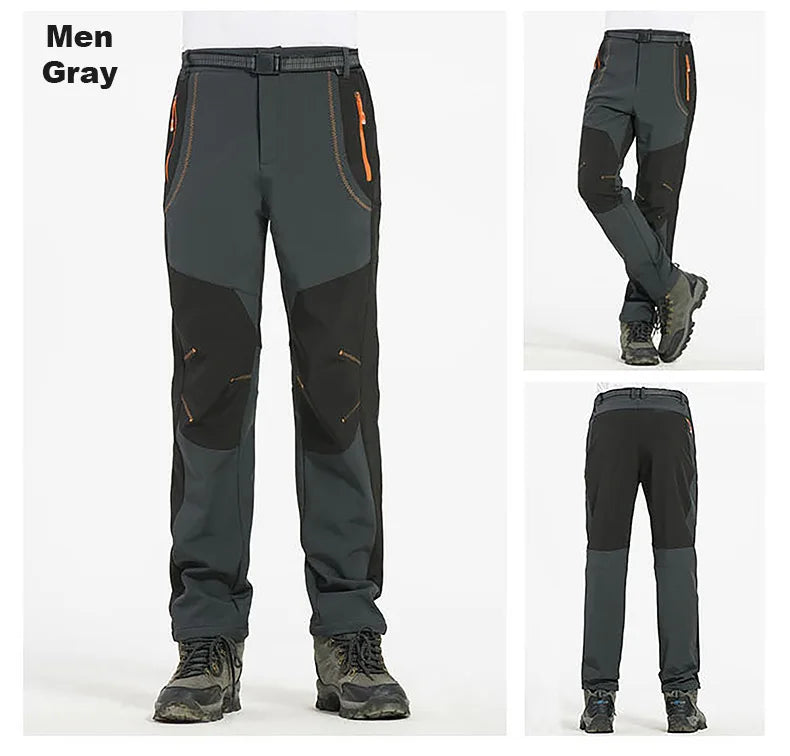 Waterproof Fleece Hiking Pants