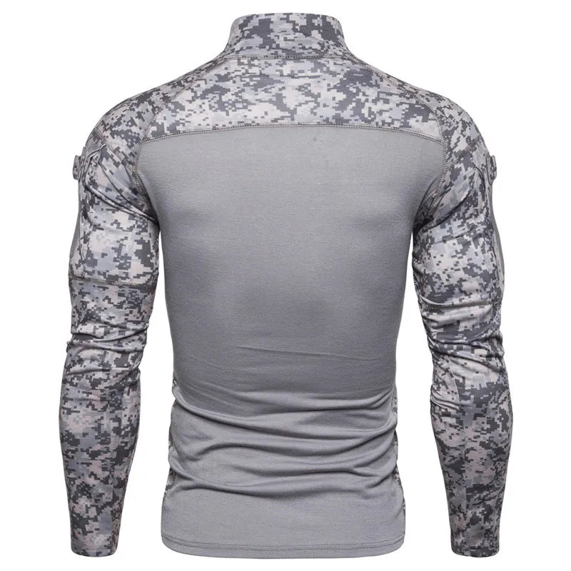 Men's Long Sleeve Camouflage Shirt