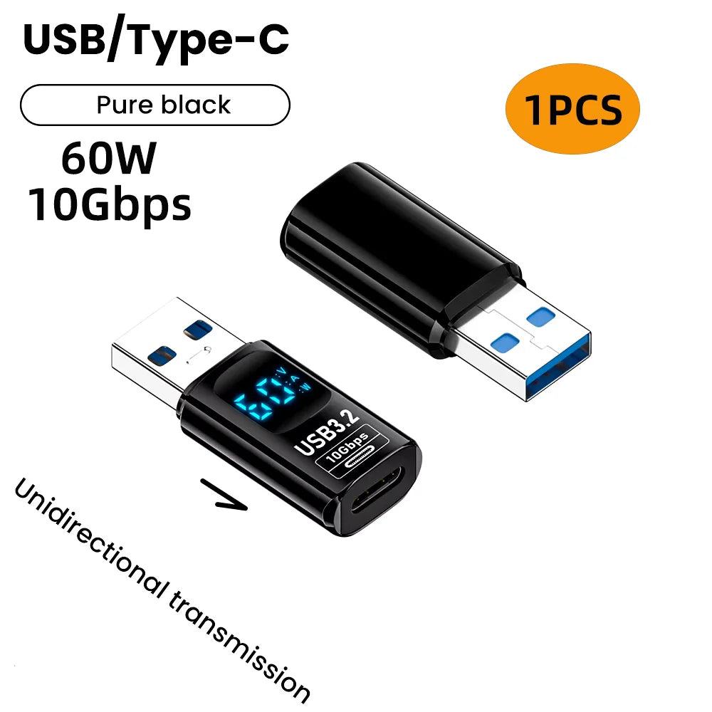 USB 3.2 Digital Display Adapter with 10Gbps Fast Charging Data Transfer For PC Laptop