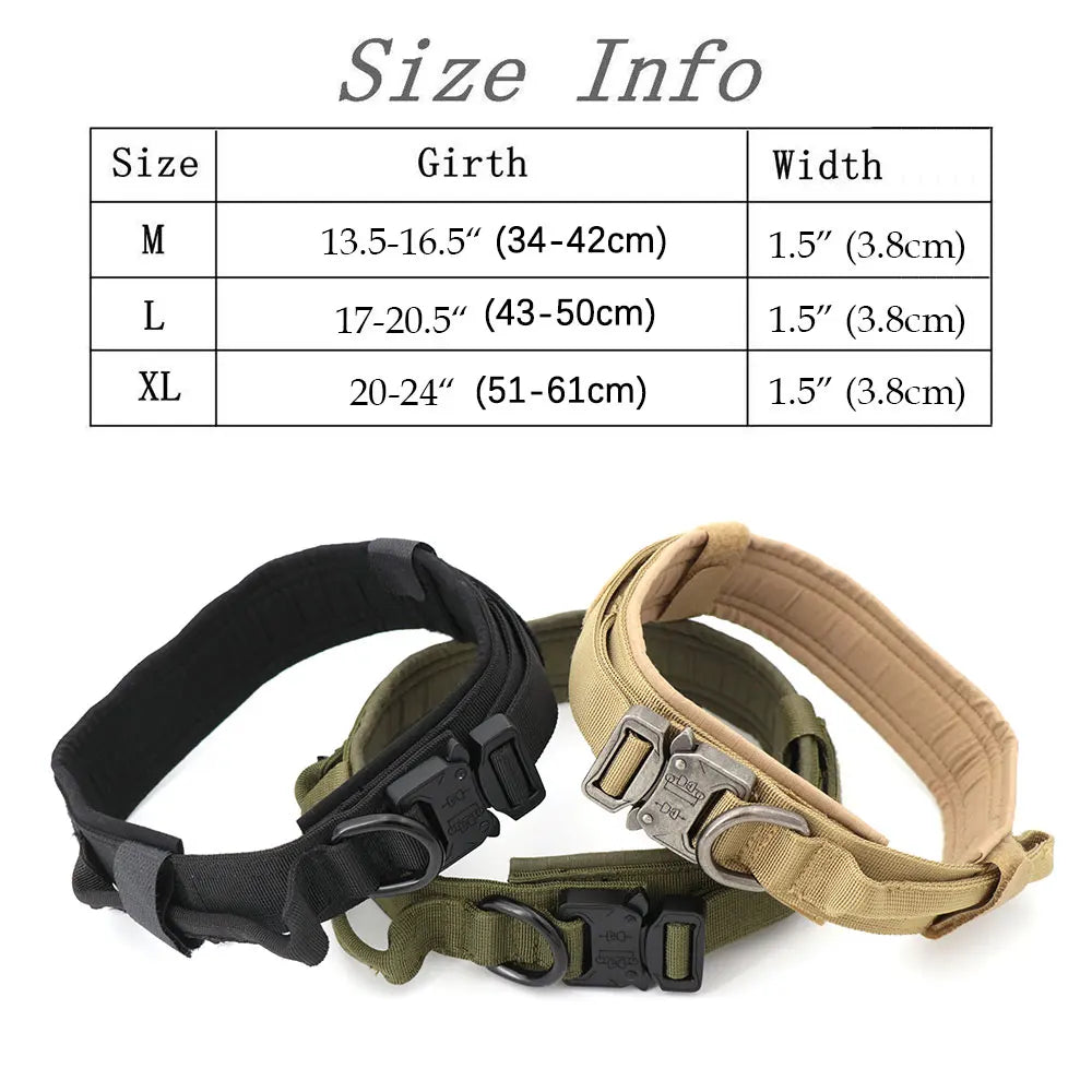 Adjustable Dog Training Collar and Leash Set