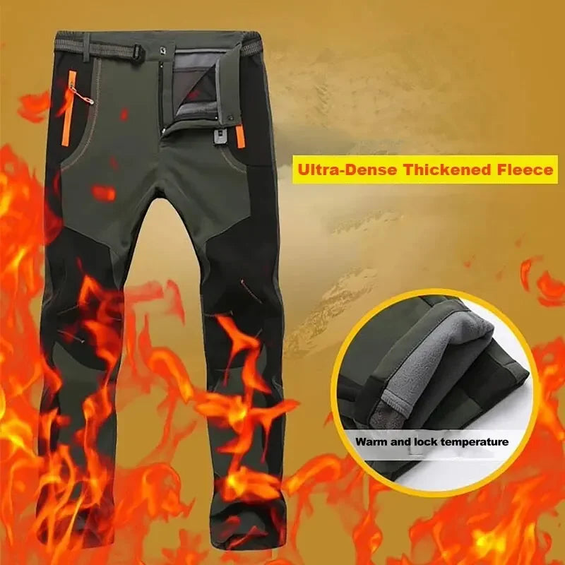 Waterproof Fleece Hiking Pants